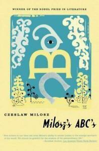 Miloszs Abcs by Czeslaw Milosz (Paperback), Boeken, Literatuur, Gelezen, Verzenden