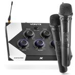 Vonyx AV510 Bluetooth karaoke set met 2x draadloze microfoon, Audio, Tv en Foto, Karaoke-apparatuur, Nieuw, Verzenden