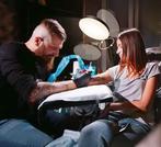 LED Vloerlamp met Zwanenhals – Dimbaar en 3 Lichtkleuren, Huis en Inrichting, Lampen | Vloerlampen, Verzenden, Nieuw