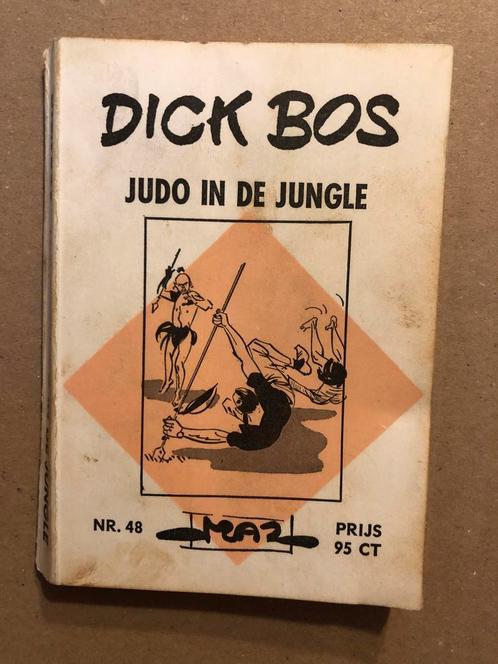 Dick Bos - Nr. 48 - Judo in de Jungle - zeldzaam, Verzamelen, Stripfiguren, Boek of Spel, Gebruikt, Ophalen of Verzenden