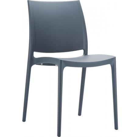 (MDK-105005) Siesta Maya 4-poots stoel antraciet, Huis en Inrichting, Stoelen, Nieuw, Ophalen of Verzenden