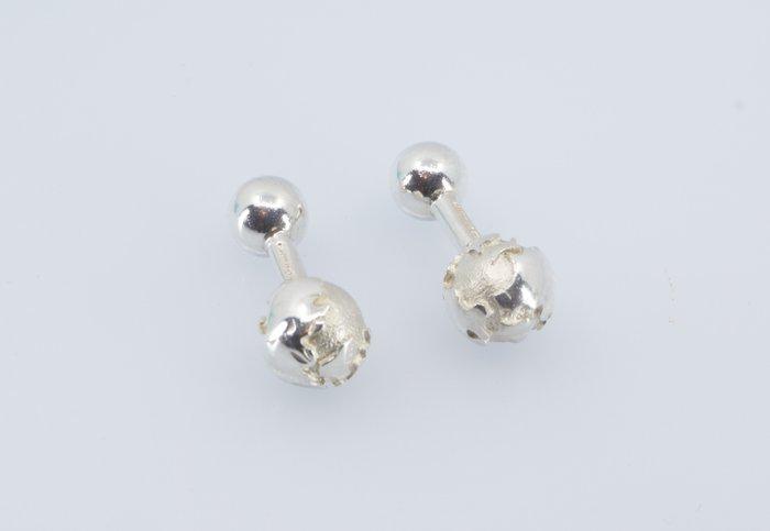 Tiffany & Co. - Manchetknopen - Globe Cutout Cufflinks, Sieraden, Tassen en Uiterlijk, Antieke sieraden