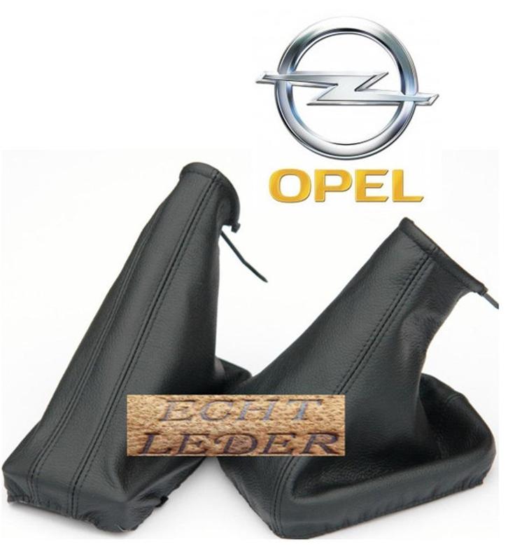 Echt Leder Pookhoes + Handremhoes Opel Vectra A Bj 1988-1995, Auto diversen, Auto-accessoires, Nieuw, Ophalen of Verzenden