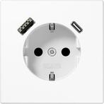 JUNG LS990 Wandcontactdoos met USB A en USB C aansluiting, Ophalen of Verzenden, Nieuw