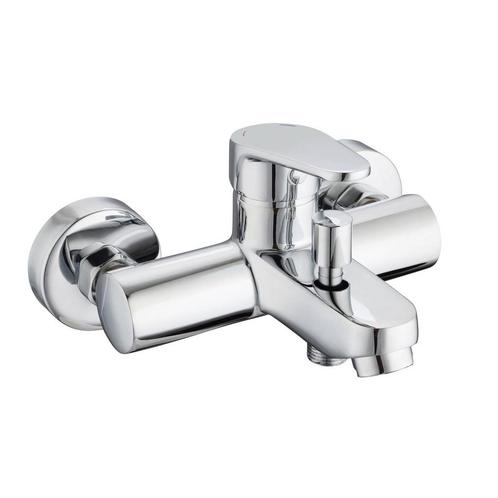 Badmengkraan Schutte Futura Chroom, Doe-het-zelf en Verbouw, Sanitair, Kraan, Nieuw, Chroom, Ophalen of Verzenden