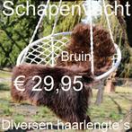 BRUIN Schapenvacht XL schapenvel schapenhuid € 29,95, Huis en Inrichting, Ophalen of Verzenden, Nieuw