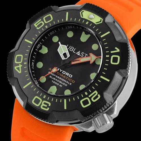 Ublast - Hydro - REF.UBHDR46BKOGN - Automatic - Sub 100 ATM, Sieraden, Tassen en Uiterlijk, Horloges | Heren