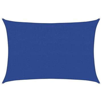 Zonnezeil Rechthoekig Blauw - OP=OP - Voor de Slimme Tuinier beschikbaar voor biedingen