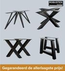 Metalen tafelpoten | stalen poten | tafel onderstellen ijzer
