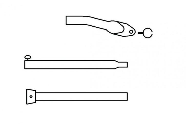 Campking Aandrukstang 22/19 mm Premium, Caravans en Kamperen, Tentaccessoires, Ophalen of Verzenden