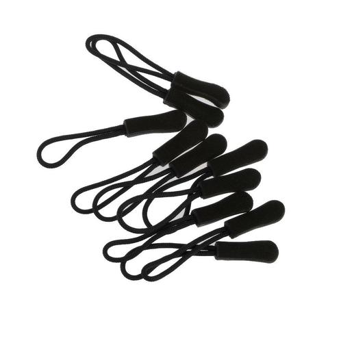 Zipper puller zwart - 50 stuks, Caravans en Kamperen, Tenten, Ophalen of Verzenden