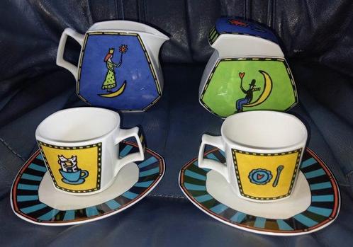 Rosenthal - Dorothy Hafner - Koffieservies (6) - Superbe, Antiek en Kunst, Antiek | Meubels | Tafels