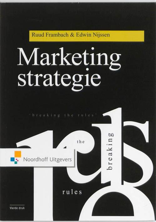 Marketingstrategie 9789001765088, Boeken, Economie, Management en Marketing, Zo goed als nieuw, Verzenden