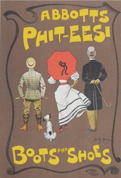 Dudley Hardy (1867-1922) - Abbotts Phit-Eesi, Antiek en Kunst, Kunst | Tekeningen en Foto's