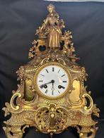 Pendule - Antiek Brons, Verguld - 1850-1900