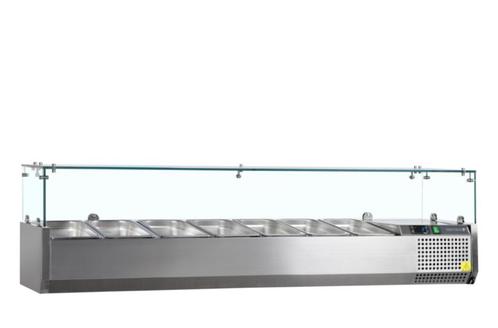 Opzetkoeling gn1/4 - glas opkant vk33-160 | Tefcold | 16506, Zakelijke goederen, Horeca | Overige, Verzenden