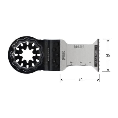 Rotec HCS Starlock Multitool Invalzaagblad type MTS35, Doe-het-zelf en Verbouw, Gereedschap | Boormachines, Nieuw, Verzenden