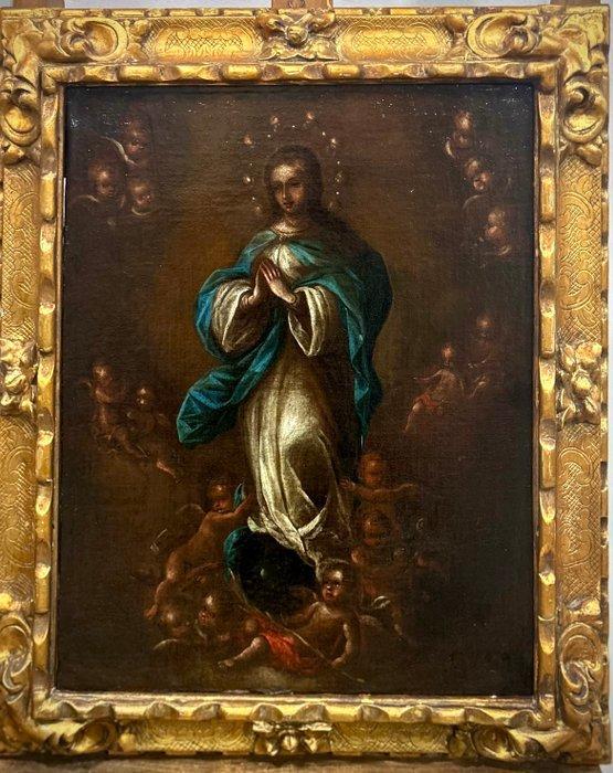 Lucas Valdés (1661-1725), Kring van - Concepcion Inmaculada, Antiek en Kunst, Kunst | Schilderijen | Klassiek