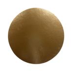 Taartkarton Goud/Wit Ø32cm per stuk, Verzenden, Nieuw
