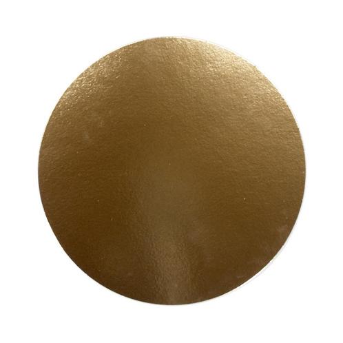 Taartkarton Goud/Wit Ø32cm per stuk, Hobby en Vrije tijd, Taarten en Cupcakes maken, Nieuw, Verzenden