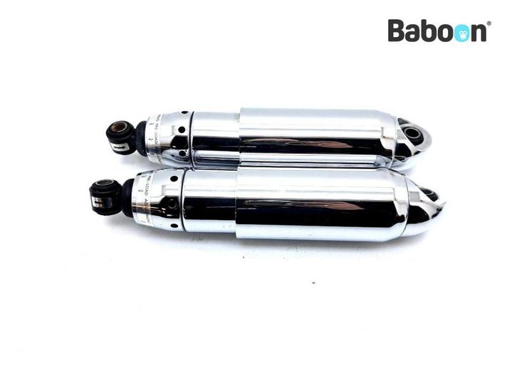 Achter Schokbreker Set Harley-Davidson FXDF Dyna Fat Bob, Motoren, Onderdelen | Harley-Davidson, Gebruikt, Verzenden