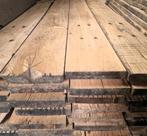 Wagonplanken, oud eiken, eiken, oud hout, Doe-het-zelf en Verbouw, Hout en Planken, Gebruikt, 25 tot 50 mm, Eiken, Ophalen of Verzenden