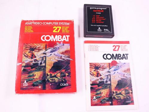 Atari 2600 - Combat - Boxed CIB, Spelcomputers en Games, Games | Atari, Ophalen of Verzenden