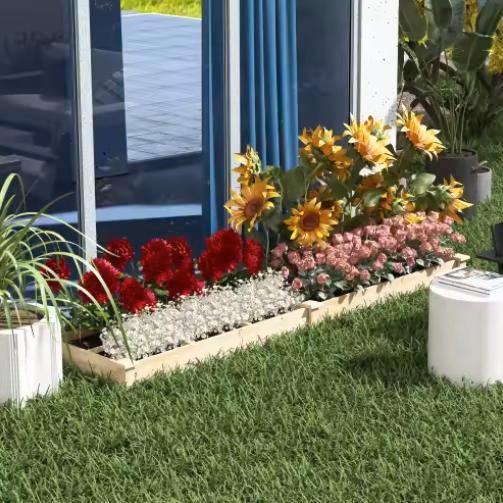 Verhoogd Bed 2 Vakken: Groente, Kruiden, Bloemen - Tuin/Balk, Tuin en Terras, Bloembakken en Plantenbakken, Nieuw, Verzenden