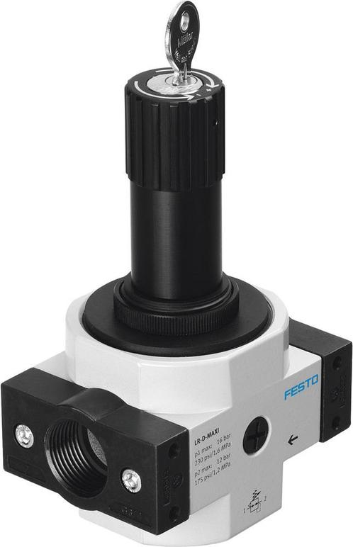 Festo Drukregelaar G1/2 0.5-12bar 3500l/min Midi - 194645, Doe-het-zelf en Verbouw, Gereedschap | Machine-onderdelen en Toebehoren