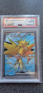 Pokémon Graded card - ZAPDOS ex - SUPER RARE - 194/165 -, Hobby en Vrije tijd, Verzamelkaartspellen | Pokémon, Nieuw