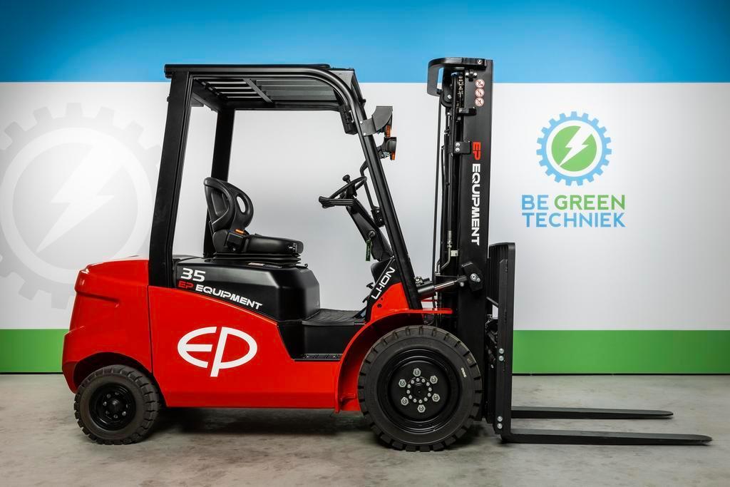 EP CPD18TVL elektrische drie-wiel heftruck 1.800 kg - Be Green Techniek