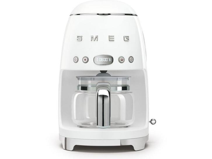 SMEG DCF02WHEU - Filterkoffiemachine - 10 koppen - Wit, Witgoed en Apparatuur, Koffiezetapparaten, Nieuw, Verzenden