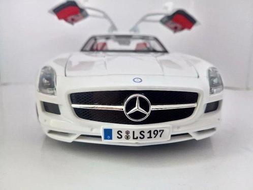 Maisto 1:18 - Modelauto - Mercedes-Benz SLS AMG Coupé 6.3, Hobby en Vrije tijd, Modelauto's | 1:5 tot 1:12