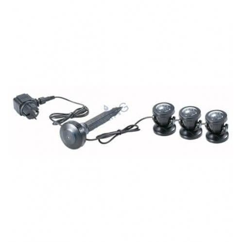 Aquaking LED-03 set van 3 spots  vijververlichting, Tuin en Terras, Vijver-toebehoren, Vijververlichting, Nieuw, Ophalen of Verzenden