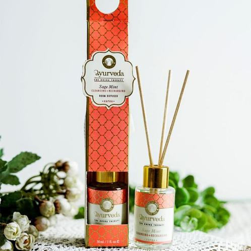 Ayurveda Mini Geurstokjes Sage Mint (Kapha) 30 ml - Song of, Sport en Fitness, Gezondheidsproducten en Wellness, Nieuw