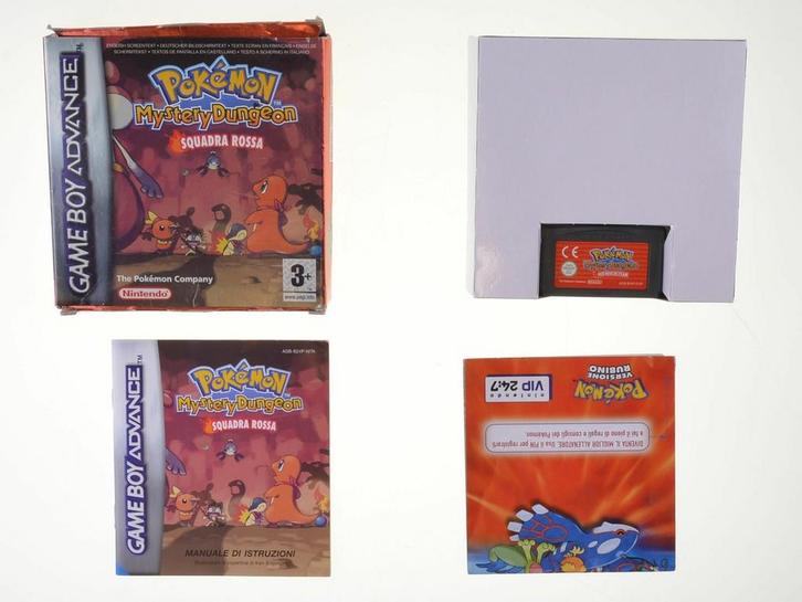 Pokemon Mystery Dungeon: Red Rescue Team [Gameboy Advance], Spelcomputers en Games, Games | Nintendo Game Boy, Zo goed als nieuw