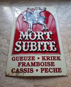Mort Subite - Reclamebord - Metaal, Antiek en Kunst