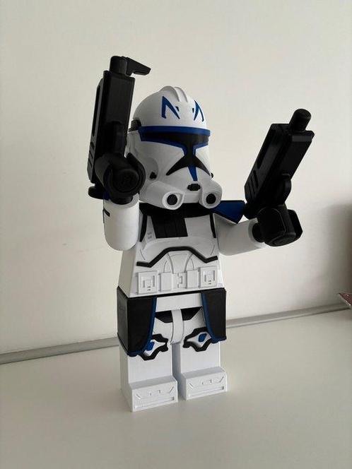 Figuur - Hand Made XXL Star wars Captain Rex 10:1 - Plastic, Kinderen en Baby's, Speelgoed | Duplo en Lego