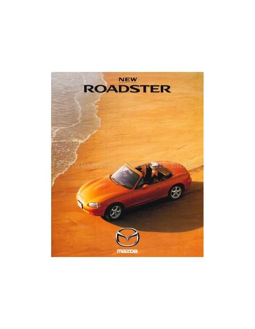1998 MAZDA MX-5 ROADSTER BROCHURE JAPANS, Boeken, Auto's | Folders en Tijdschriften, Mazda