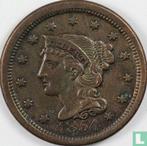 Verenigde Staten 1 cent 1854, Postzegels en Munten, Munten | Amerika, Verzenden, Losse munt