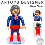 Vanessa Fodera (1981) - SUPERMAN PLAYMOBIL XXL - by artiste