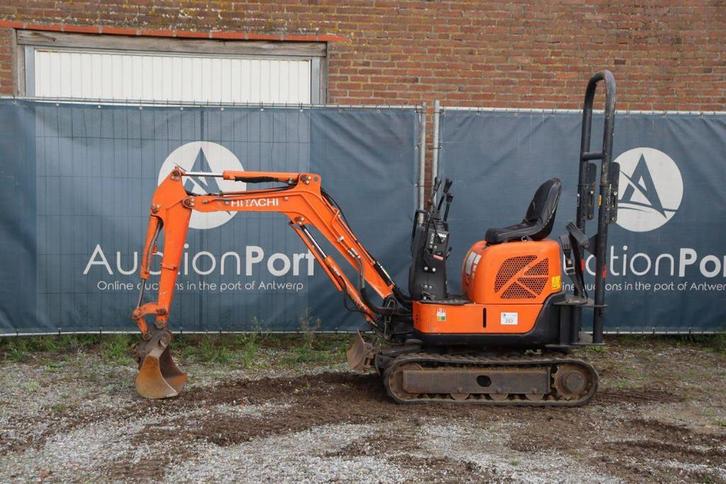 Veiling: Minigraver Hitachi Zaxis Hydraulic Excavator ZX10U-, Zakelijke goederen, Machines en Bouw | Kranen en Graafmachines, Graafmachine