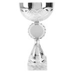 Trofee Zilver Open Marmeren Voet, Verzenden, Nieuw, Feestartikel