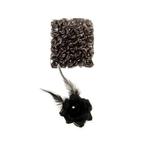 Haarspeld zwarte bloem - Haarbloemen, Nieuw, Ophalen of Verzenden