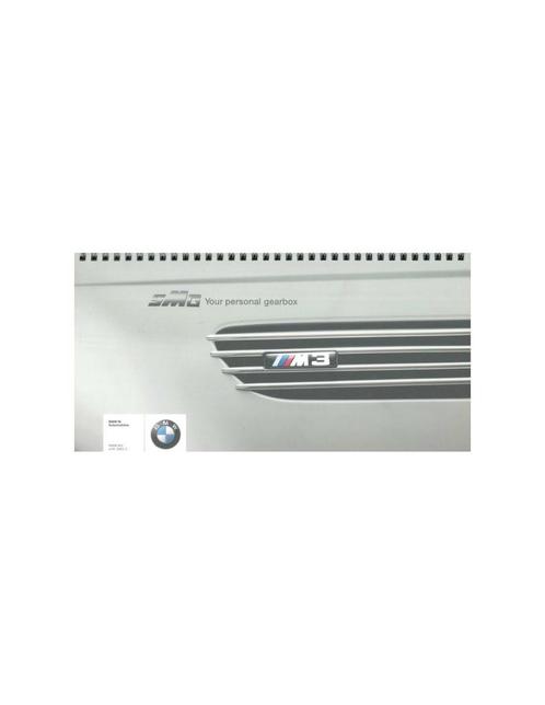 2001 BMW M3 (SMG II) BROCHURE ENGELS, Boeken, Auto's | Folders en Tijdschriften, BMW