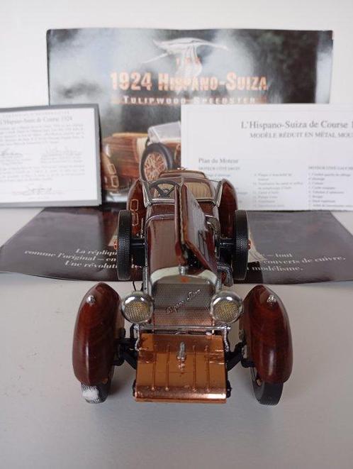 Franklin Mint 1:24 - Model sportwagen - L Hispano Suiza de, Hobby en Vrije tijd, Modelauto's | 1:5 tot 1:12