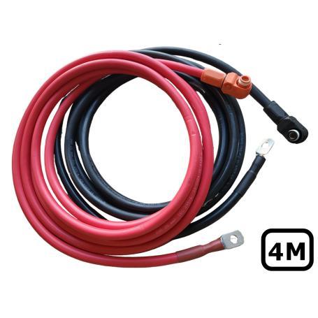 5.7mm SurLok® Amphenol 25mm² Accukabelset met M8 4 Meter, Doe-het-zelf en Verbouw, Zonnepanelen en Toebehoren, Overige typen, Nieuw