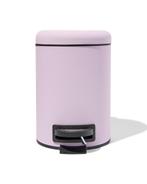HEMA Pedaalemmer 3L lila van €17.99 voor €13.49 sale, Huis en Inrichting, Woonaccessoires | Prullenbakken, Verzenden, Nieuw