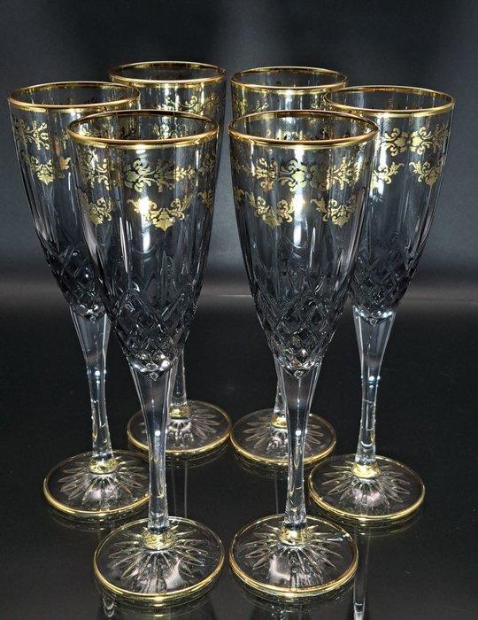 Artemisia - Drinkset (6) - I Merletti - Kristal, Antiek en Kunst, Antiek | Meubels | Tafels