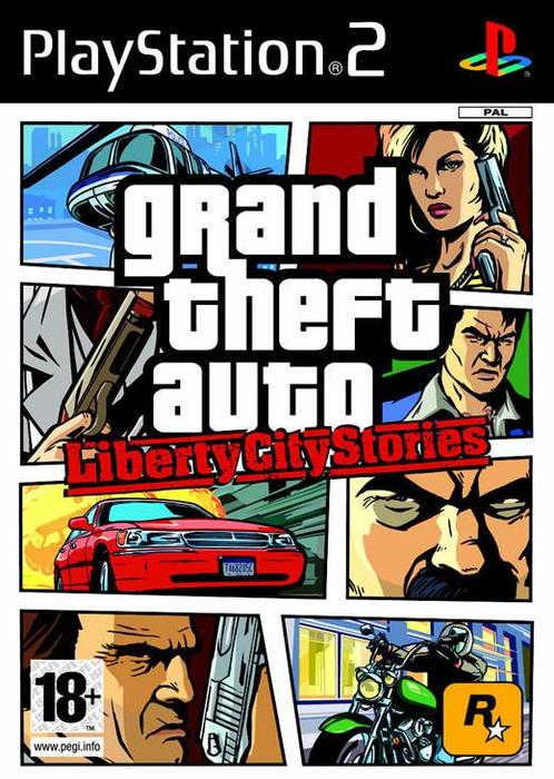 Grand Theft Auto Liberty City Stories (PlayStation 2), Spelcomputers en Games, Games | Sony PlayStation 2, Gebruikt, Vanaf 12 jaar